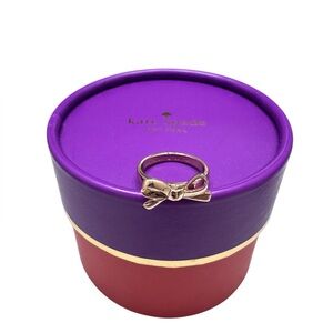 Kate Spade Rose Gold Bow Ring
